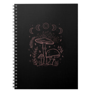 Goblincore Aesthetic Academia Cottagecore Mushroom Notebook