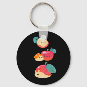 Goblincore Apple Snail Key Ring