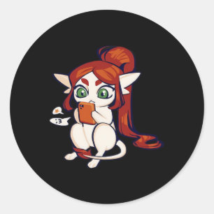 Goblincore Ariral Classic Classic Round Sticker