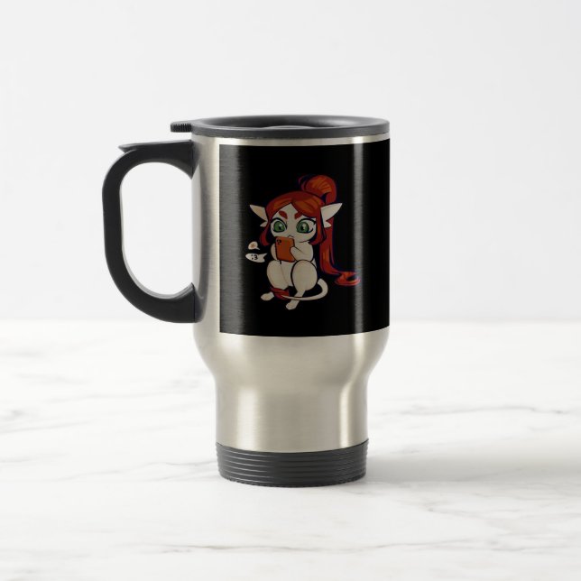Goblincore Ariral Classic Travel Mug (Left)