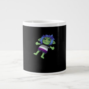Goblincore Asexual Pride Goblin Classic Large Coffee Mug