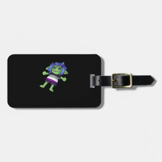 Goblincore Asexual Pride Goblin Classic Luggage Tag