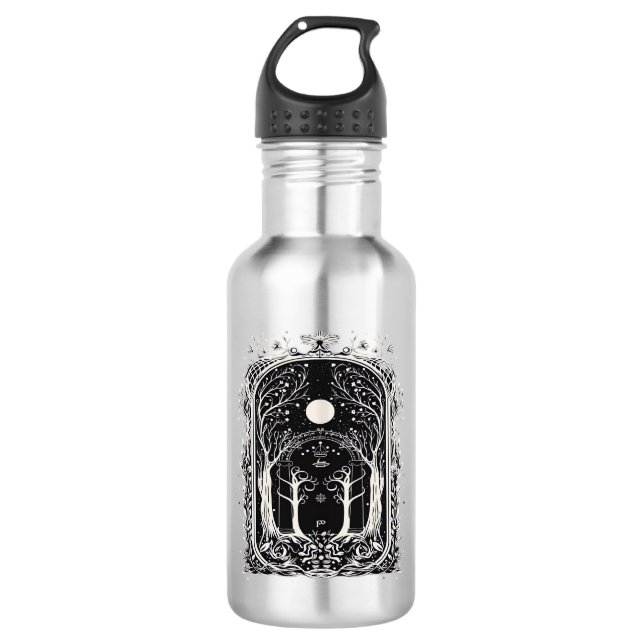 Goblincore Fantasy Gate To  Classic 710 Ml Water Bottle (Front)