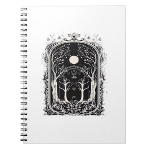Goblincore Fantasy Gate To Classic Notebook
