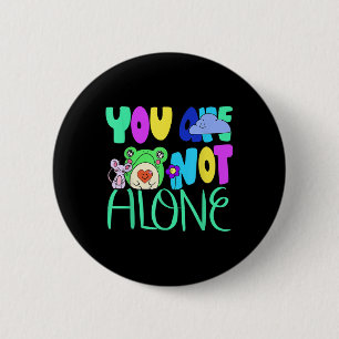 Goblincore Frog Aesthetic Mental Health Awareness  6 Cm Round Badge