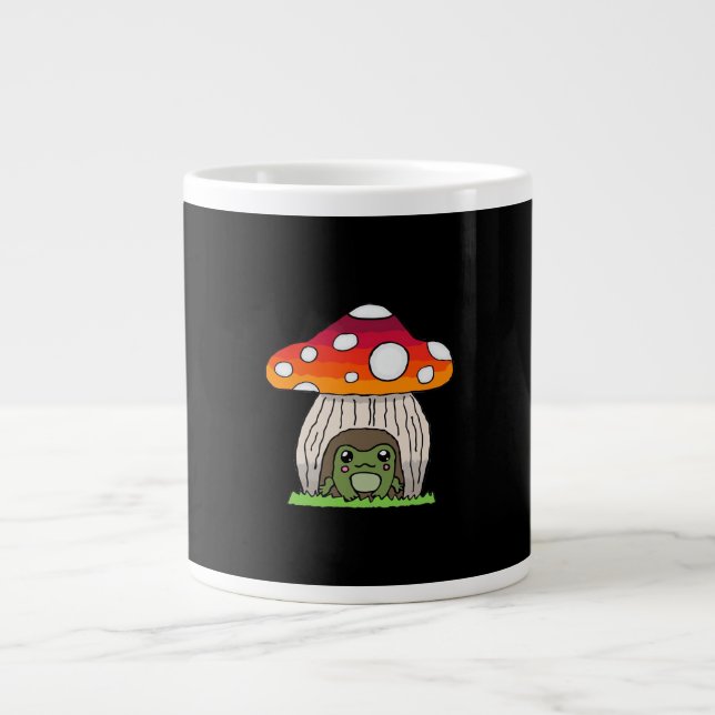 Goblincore Frog Classic Large Coffee Mug (Front)