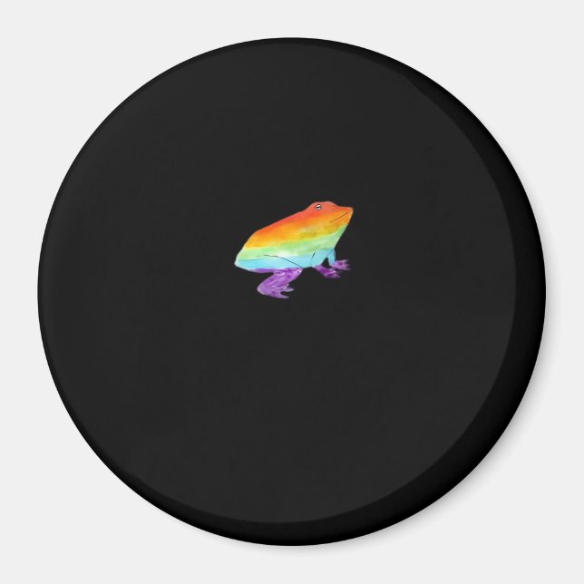 Goblincore Gay Frog Classic Magnet (Front)