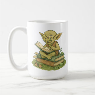 Goblincore Reading Club Fairy Books Coffee Mug