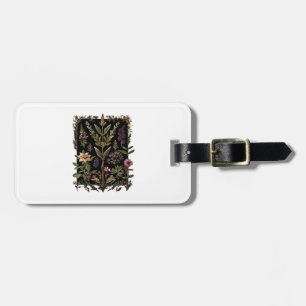 Goblincore Victorian Witch Herbs Classic Luggage Tag