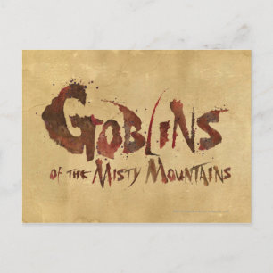 Goblins of the Misty Mountains Postcard