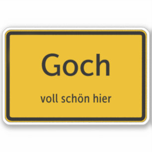 Goch sticker autosticker