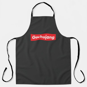 Gochujang Korean Hot Spicy Sauce Fan Lover Funny Apron