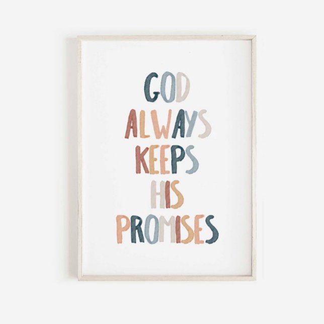 God always keep his promises poster (Creator Uploaded)