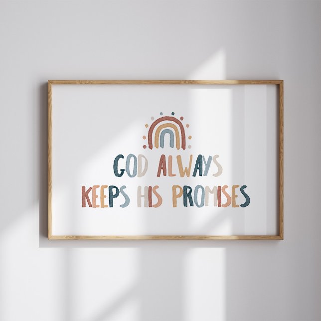 God always keeps his promises print (Creator Uploaded)