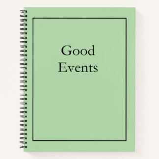 God and Bad times Notebook