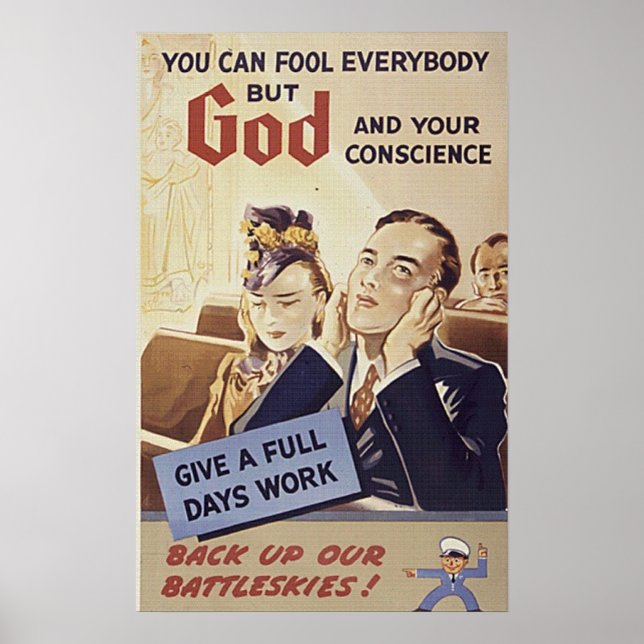 God and your Conscience Poster (Front)