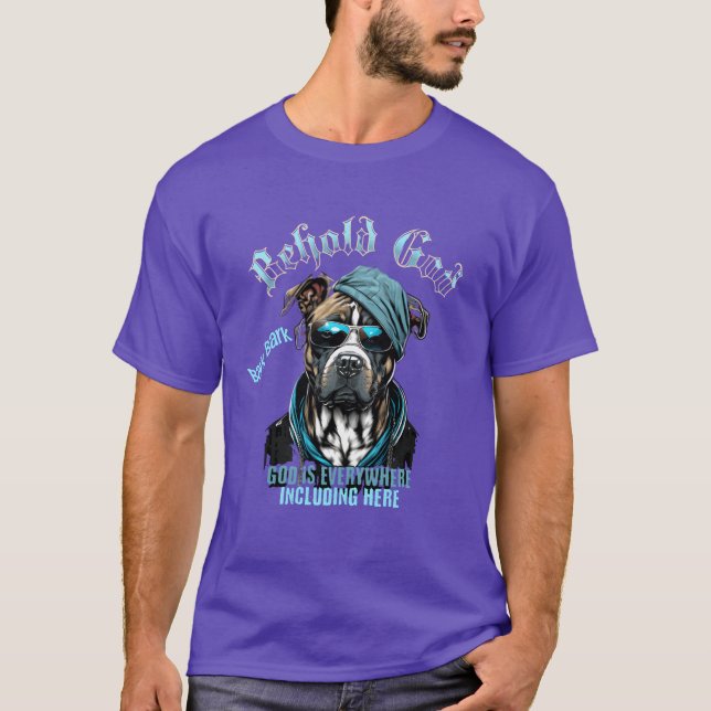God andhe Dog boy family T-Shirt (Front)