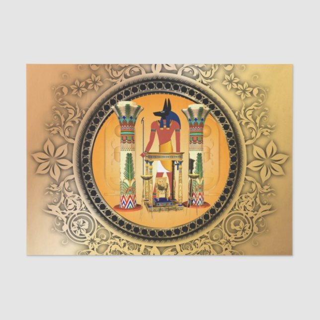 God Anubis Tissue Paper (Front)