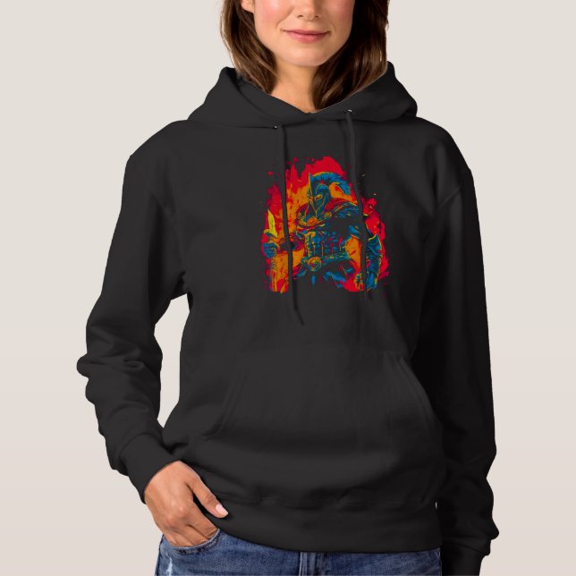 God Ares Greek Mythology Hoodie (Front)