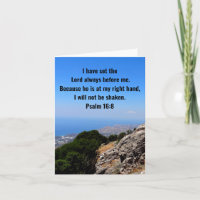 God At My Right Hand Is Unshakeable Psalm 16:8
