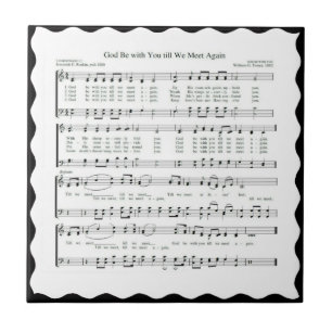 GOD BE WITH YOU TILL WE MEET AGAIN-TILE CERAMIC TILE