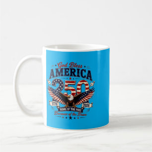 God Bless Aamerica 250 Years 1776-2026 Coffee Mug