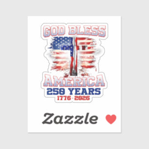 God Bless America 250 Years 1776 2026