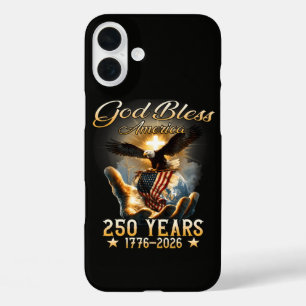 God Bless America 250 Years 1776-2026 iPhone 16 Plus Case