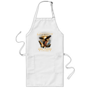 God Bless America 250 Years 1776-2026 Long Apron