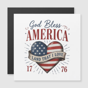 God Bless America 250th Patriotic Heart Flag