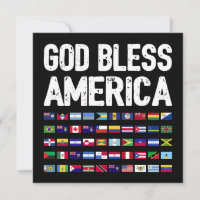 God Bless America All Countries Latino Pride I