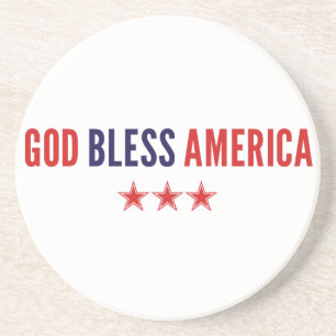 God Bless America Coaster