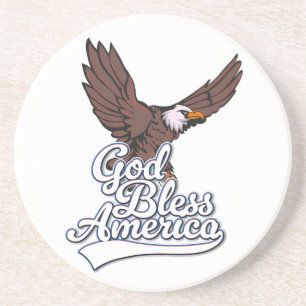 God Bless America Coaster