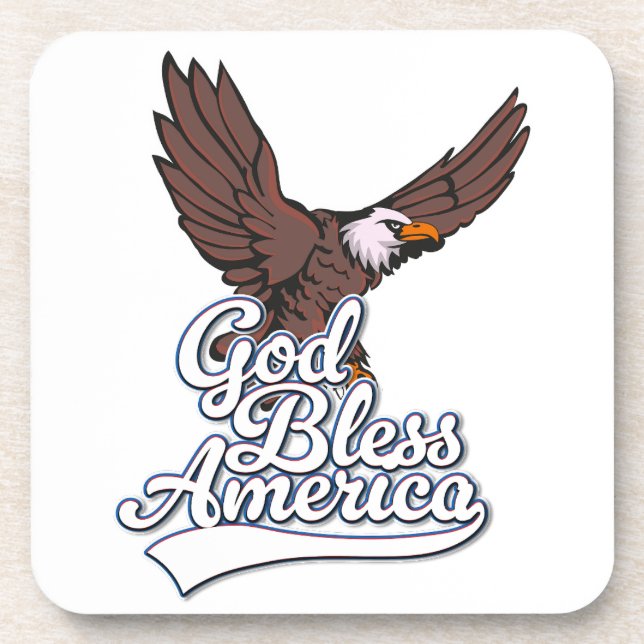 God Bless America Coaster (Front)