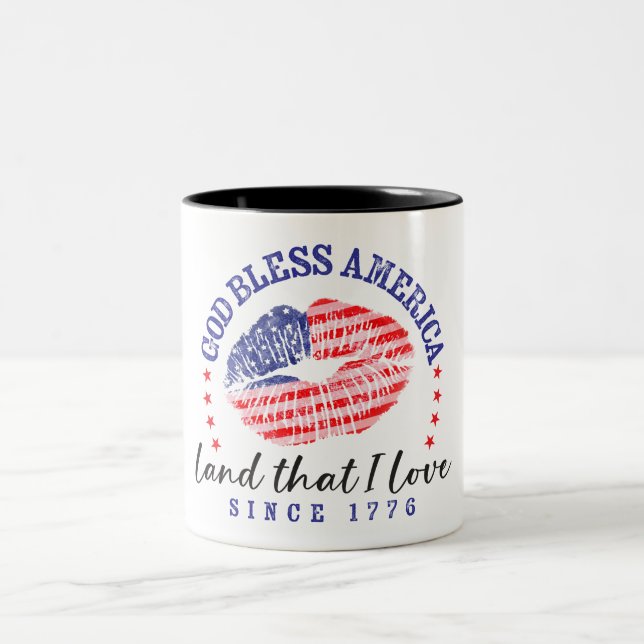 God Bless America - Coffee Mug (Center)