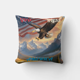 GOD BLESS AMERICA CUSHION