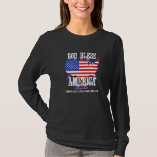 God Bless America Especially Dillingham AK US Stat T-Shirt