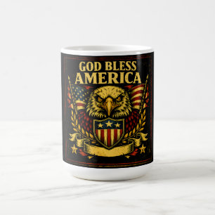 God Bless America – Faith Patriot Pride Coffee Mug