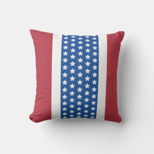 God Bless America Flag Cushion