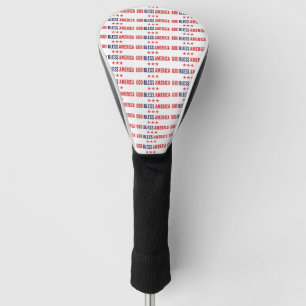 God Bless America Golf Head Cover
