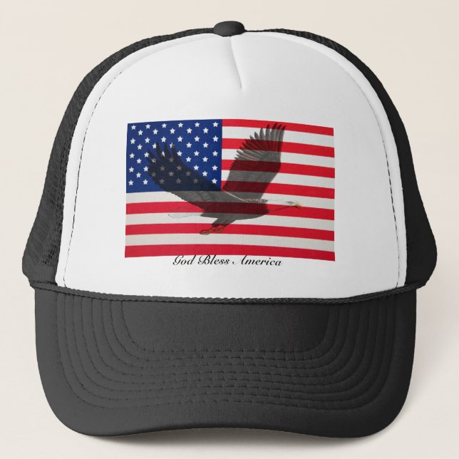 God Bless America Hat (Front)
