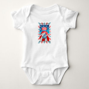 God Bless America Home Sweet Home Baby Bodysuit