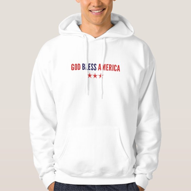 God Bless America Hoodie (Front)