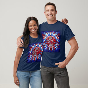 God Bless America Land That I Love Graphic Fire T-Shirt