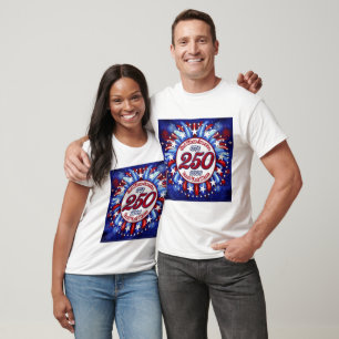 God Bless America Land That I Love Graphic White T-Shirt