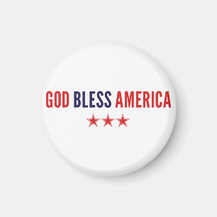 God Bless America Magnet