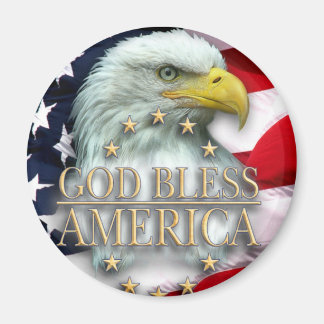 GOD BLESS AMERICA MAGNET