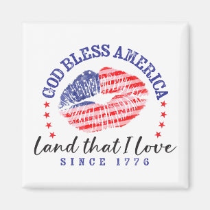 God Bless America - Magnet