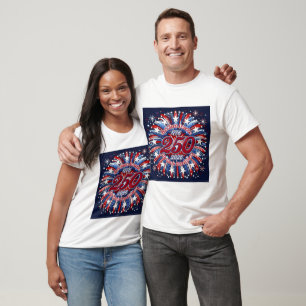 God Bless America My Home Sweet Home Graphic Fire T-Shirt
