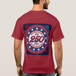 God Bless America My Home Sweet Home RWB T-Shirt